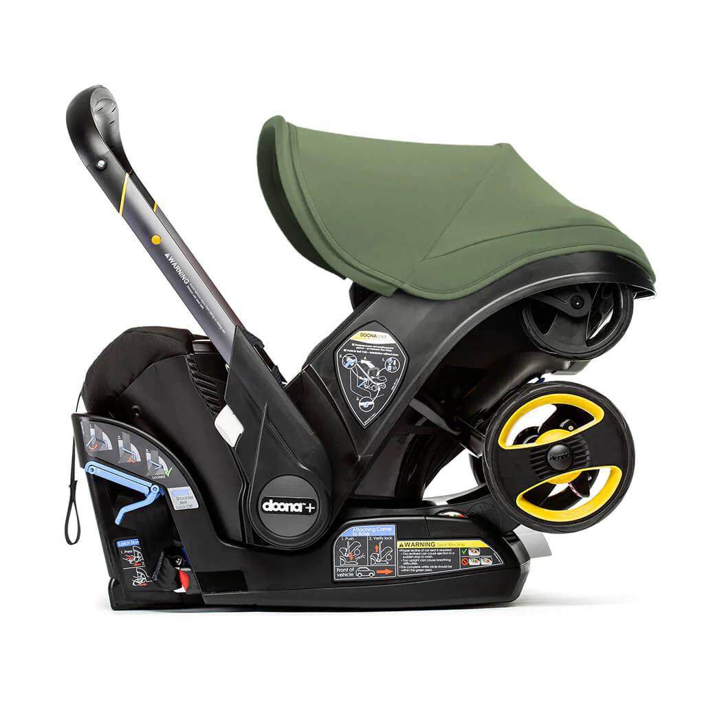 Doona Infant Car Seat & Stroller Travel System - Desert Green - Perfect for Travel & Everyday Life