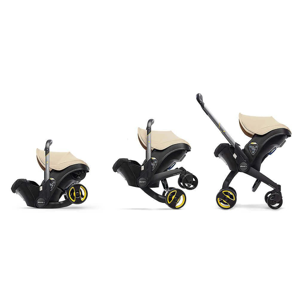 Doona Infant Car Seat & Stroller Travel System - Sahara Sand - All-in-One Travel System