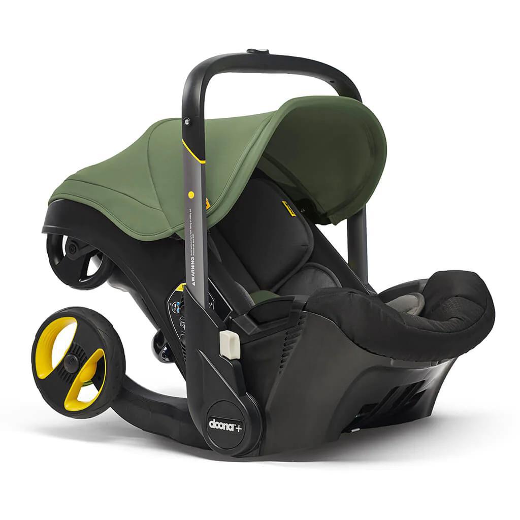 Doona Infant Car Seat & Stroller Travel System - Desert Green - Premium Convenience