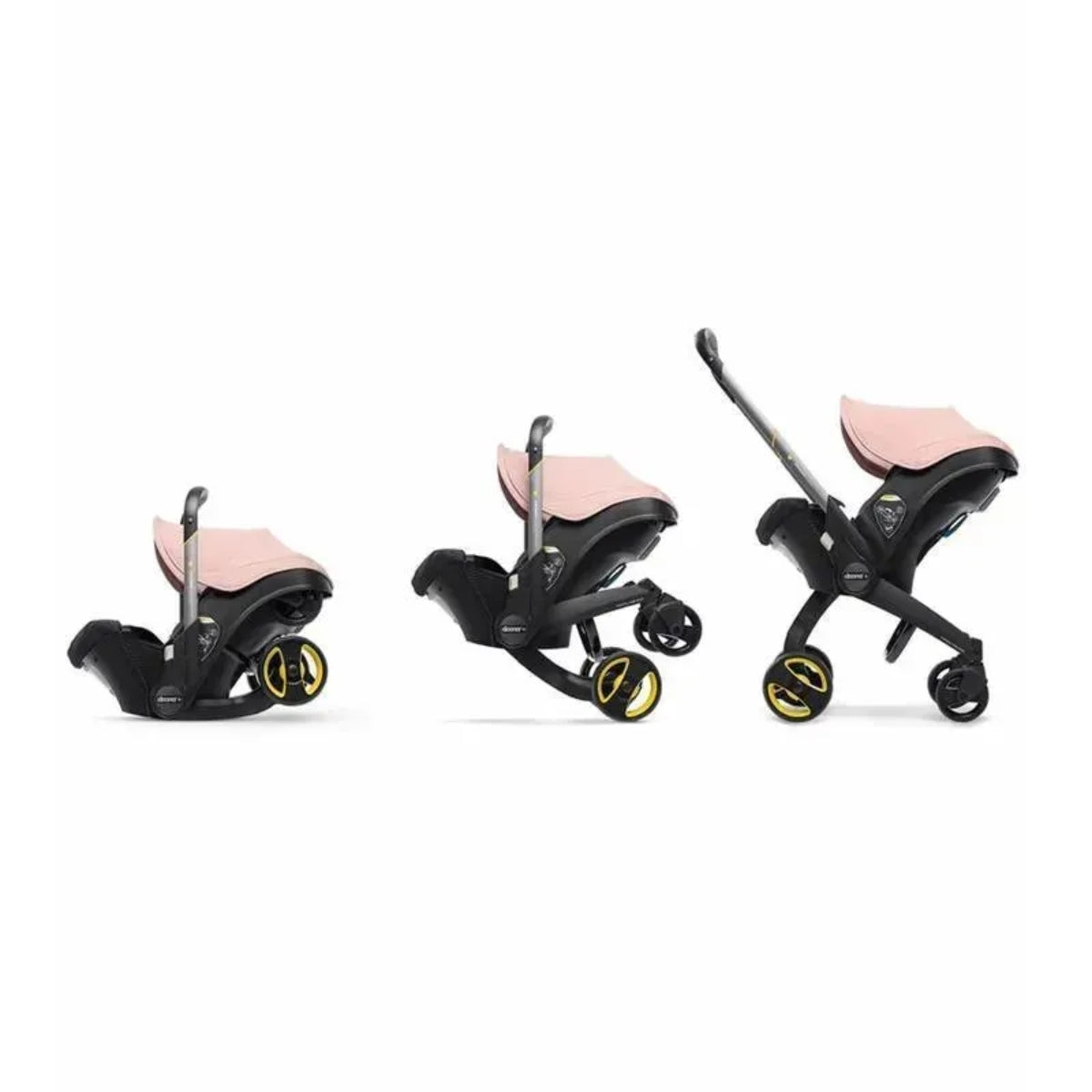Carrinho de Bebê Doona Blush Pink - All-in-One Travel System
