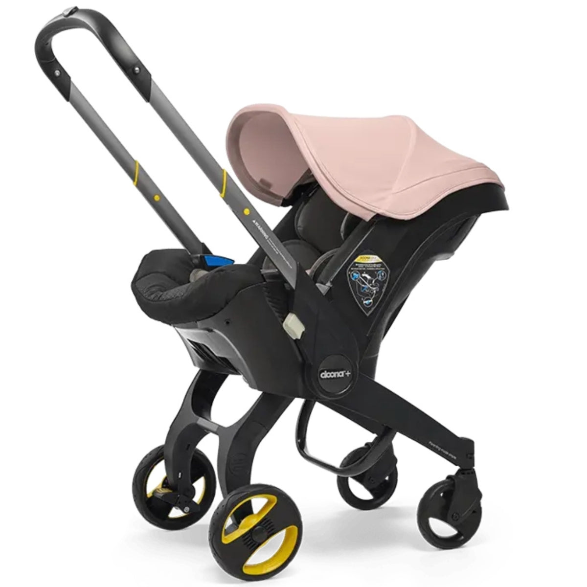 Carrinho de Bebê Doona Blush Pink - Perfect for Travel & Everyday Life
