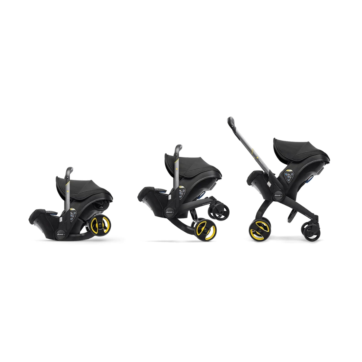 Doona Infant Car Seat & Stroller Travel System - Nitro Black - All-in-One Travel System