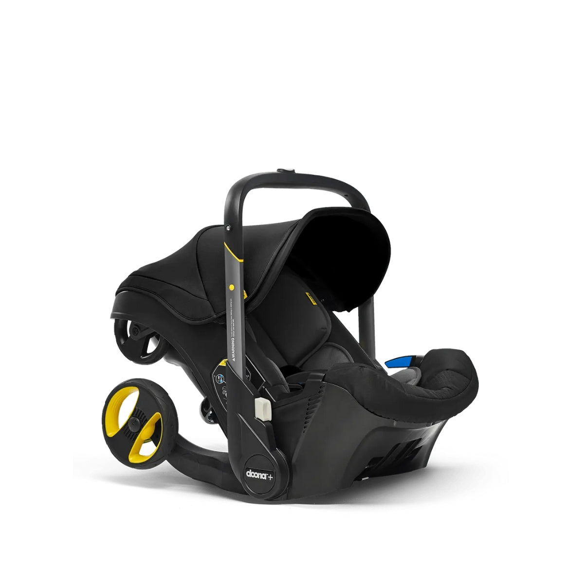 Doona Infant Car Seat & Stroller Travel System - Nitro Black - Premium Convenience